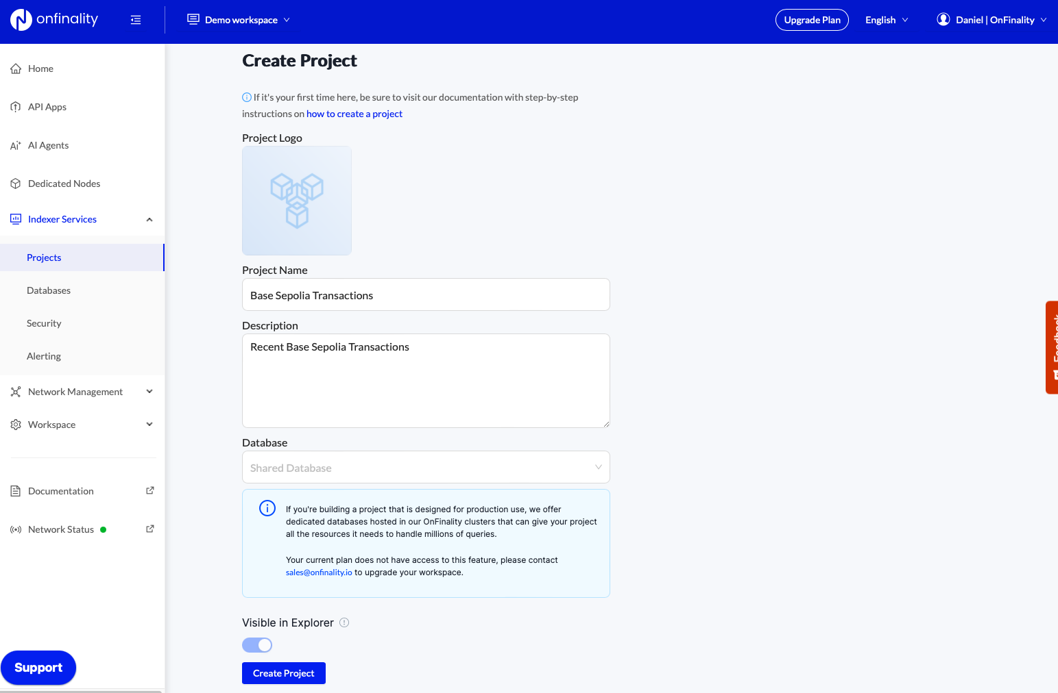 OnFinality - Create Project.png